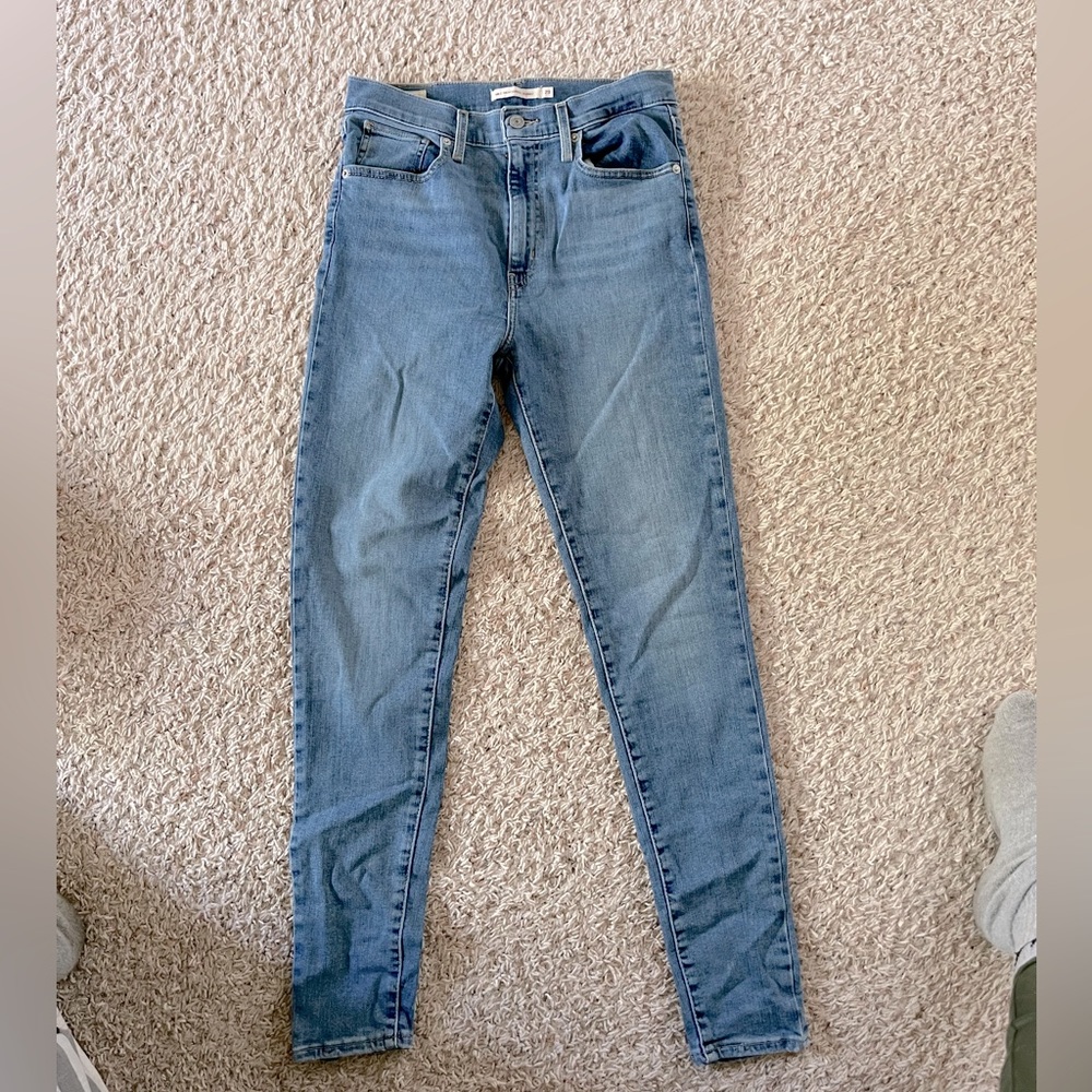 Levi’s Premium Mile High Super Skinny Jeans Sz W29 L30